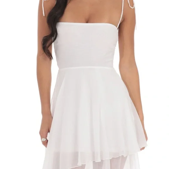 Lucy in the Sky White Dress, Size small - Picture 4 of 6